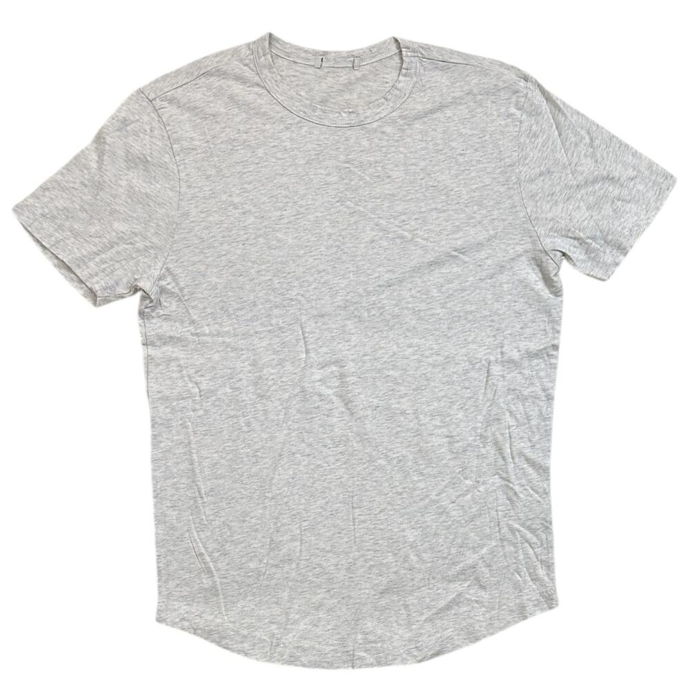 Buck Mason Light Gray Short Sleeve Crewneck Tee